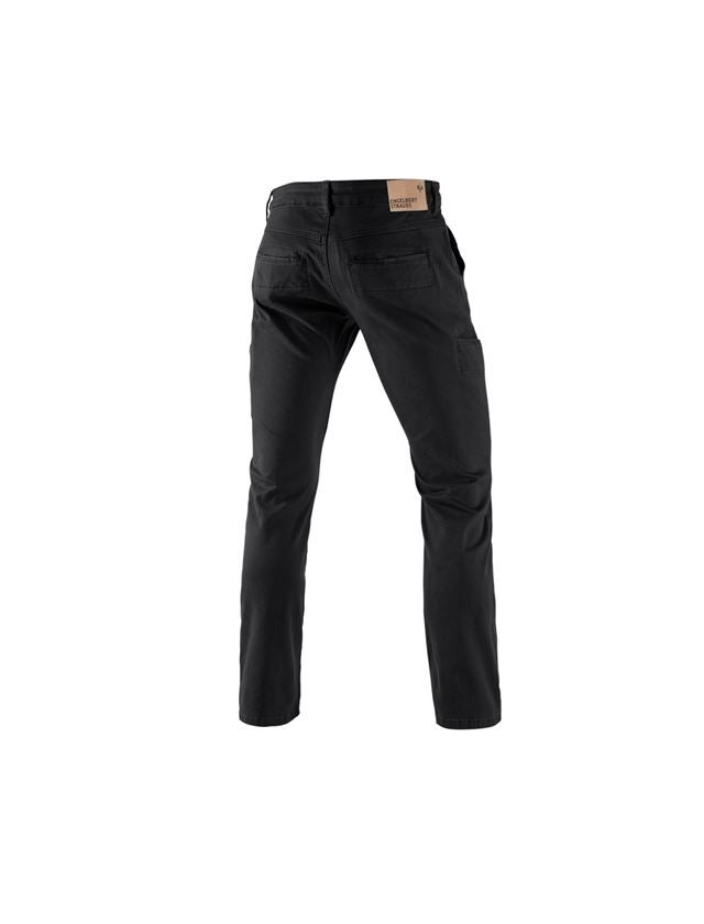 Topics: e.s. Trousers Chino, men's + black 1
