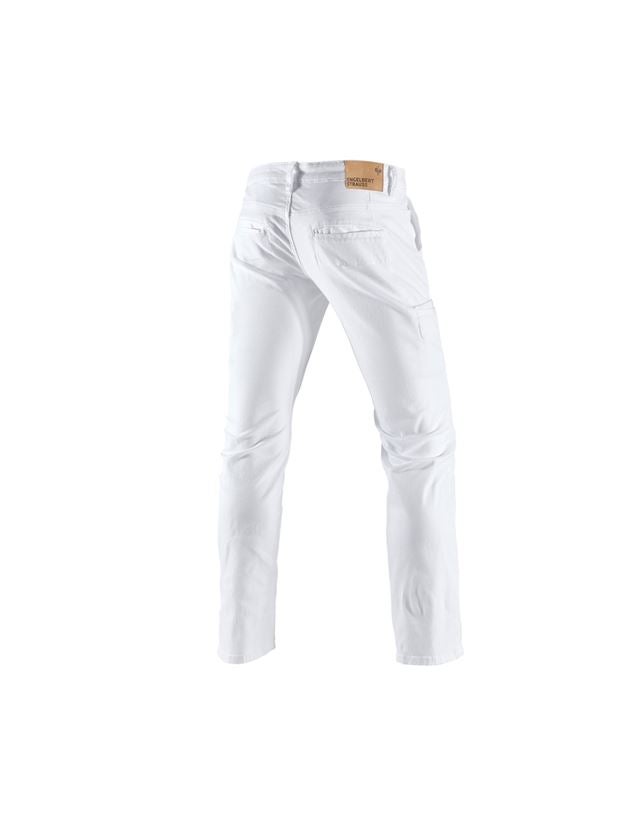Topics: e.s. Trousers Chino, men's + white 1