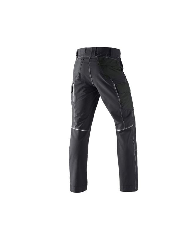 Work Trousers: Functional cargo trousers e.s.dynashield + black 3