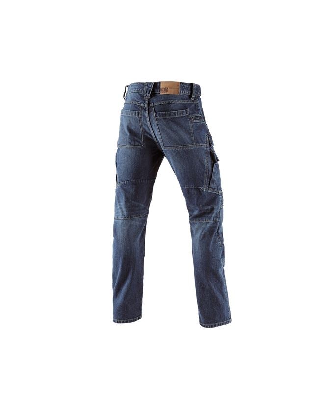 Emner: e.s. Cargo Worker jeans POWERdenim + darkwashed 1