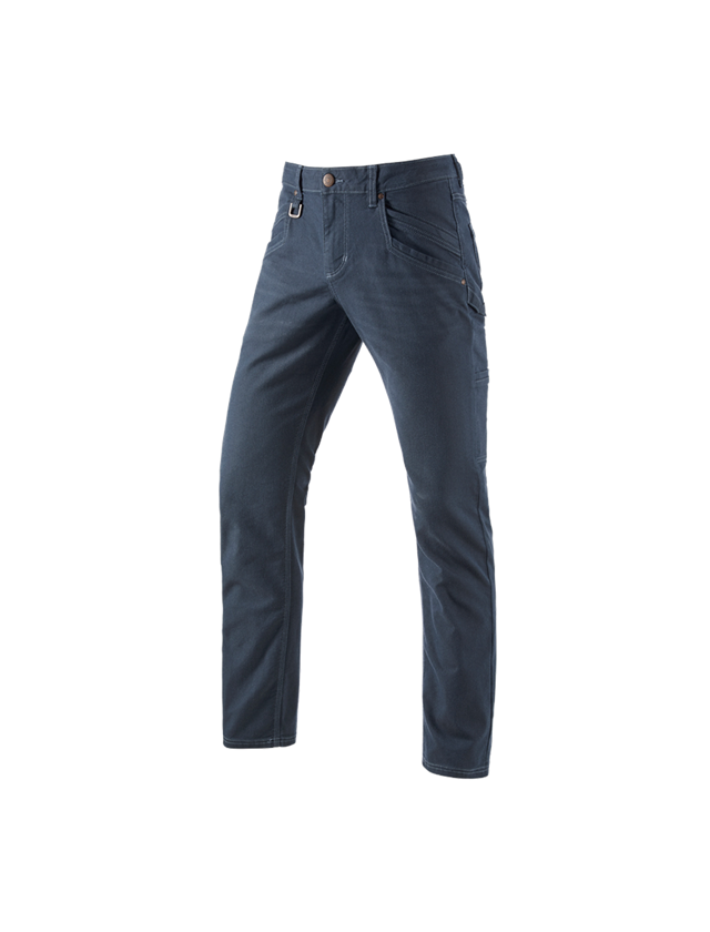 Tømrer / Snedker: Multipocket-bukser e.s.vintage + aktissk blå 2