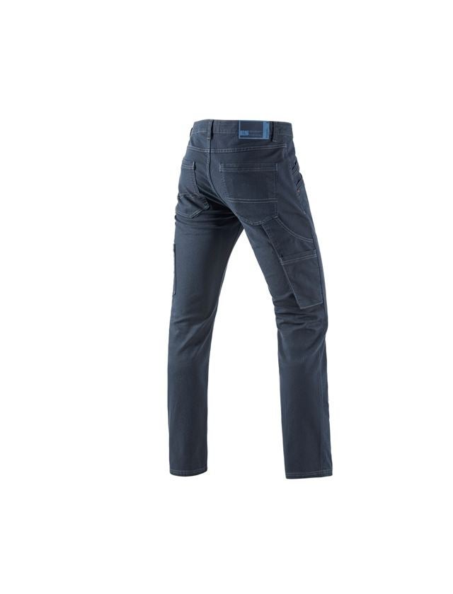 Tømrer / Snedker: Multipocket-bukser e.s.vintage + aktissk blå 3