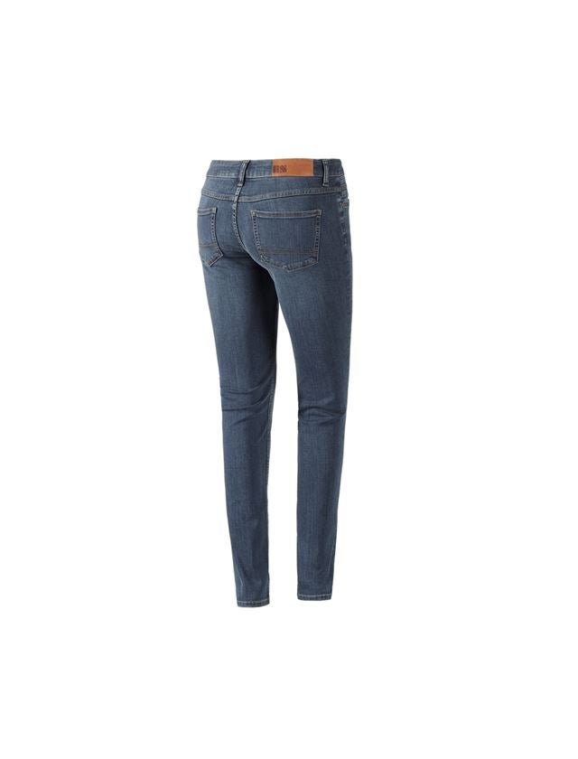 Arbejdsbukser: e.s. 5-pocket-stretch-jeans, damer + mediumwashed 5