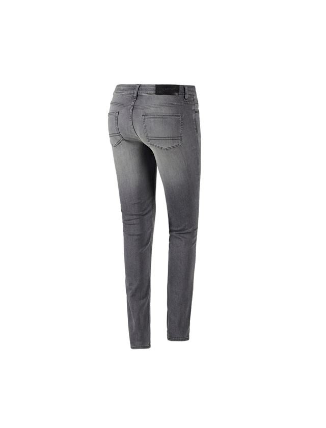 Arbejdsbukser: e.s. 5-pocket-stretch-jeans, damer + graphitewashed 3