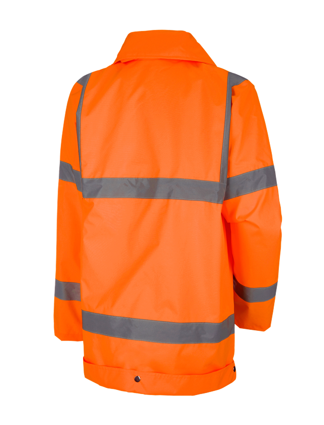 Topics: STONEKIT High-vis rain jacket + high-vis orange 1