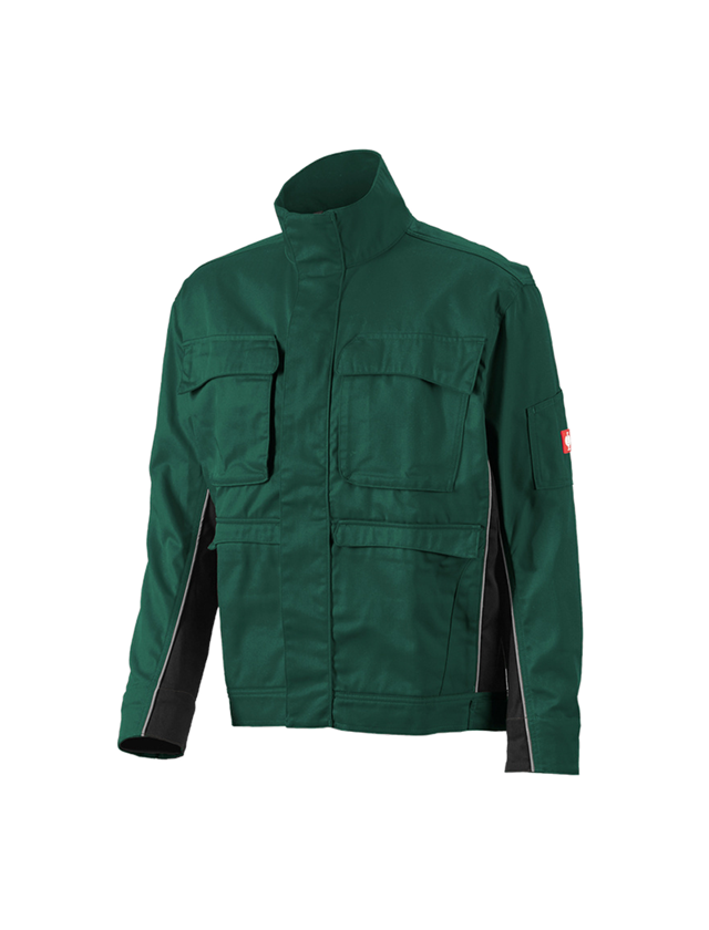 Joiners / Carpenters: Work jacket e.s.active + green/black 2