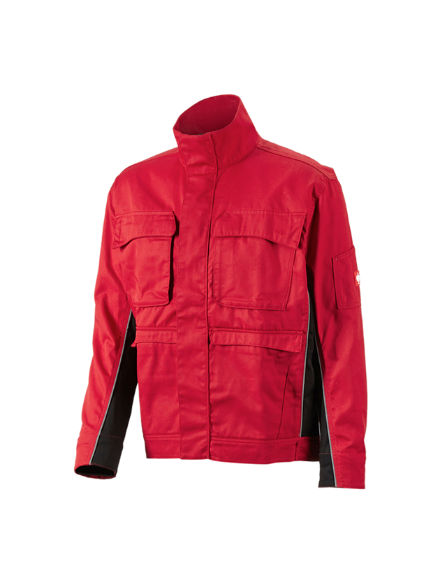 Joiners / Carpenters: Work jacket e.s.active + red/black 2