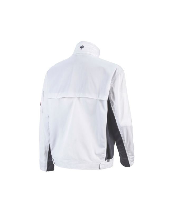 Joiners / Carpenters: Work jacket e.s.active + white/grey 3