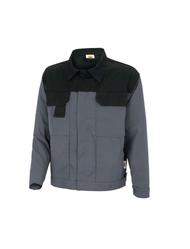 Work Jackets: STONEKIT Work jacket Odense + grey/black