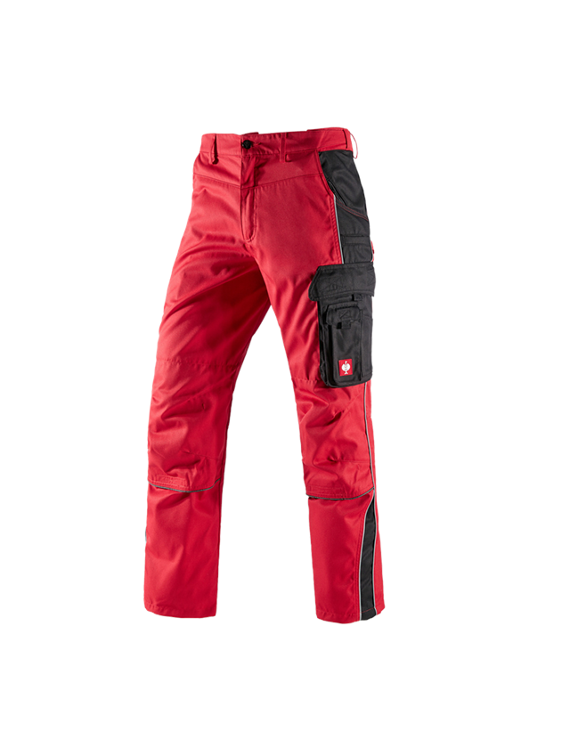 Gardening / Forestry / Farming: Trousers e.s.active + red/black 2