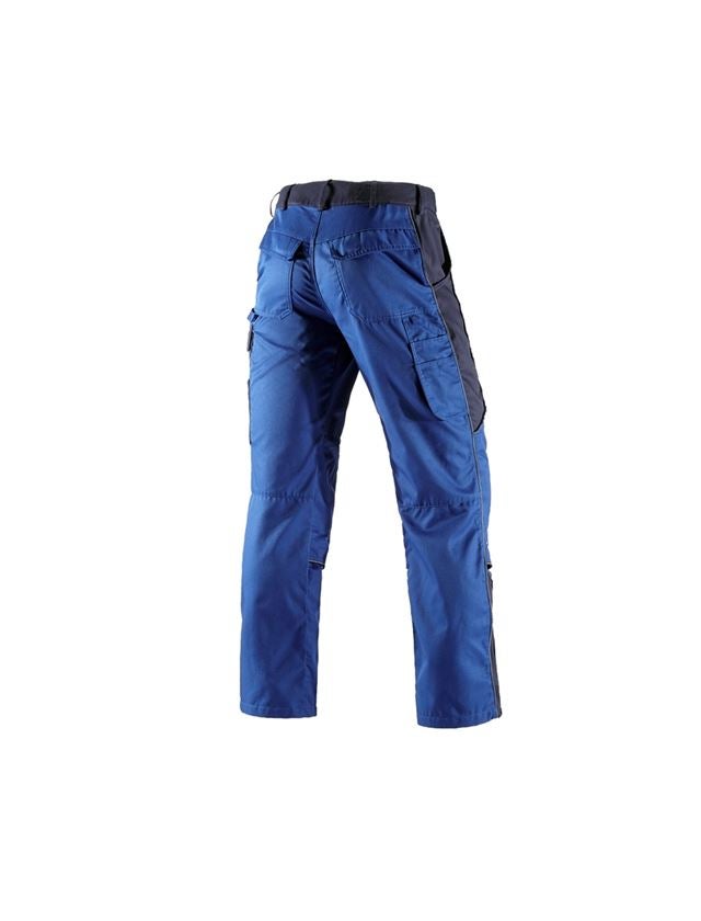 Plumbers / Installers: Trousers e.s.active + royal/navy 2