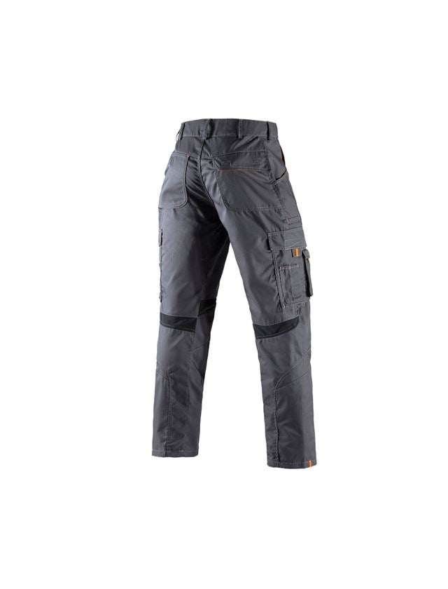 Work Trousers: Trousers e.s.akzent + anthracite/orange 3
