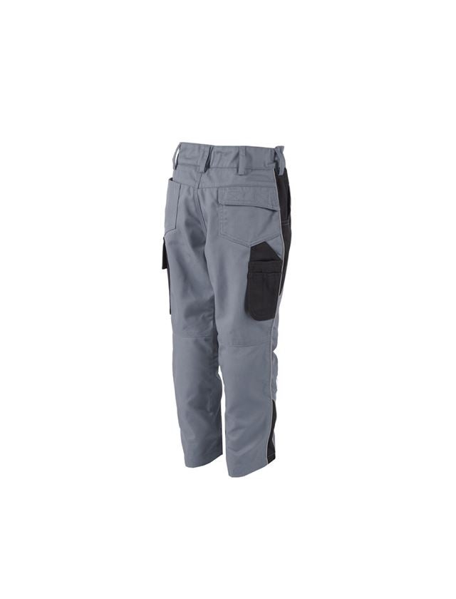 Trousers: Children's trousers e.s.active + grey/black 1