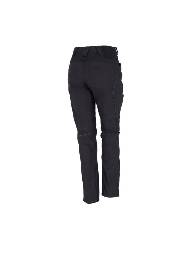 Work Trousers: Ladies' trousers e.s.vision + black 3