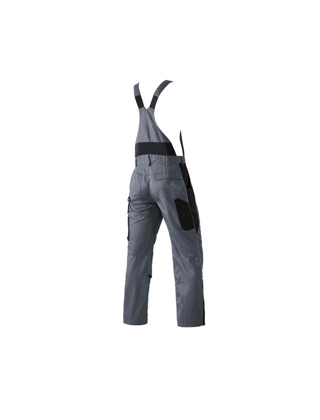 Work Trousers: Bib & Brace e.s.active + grey/black 3