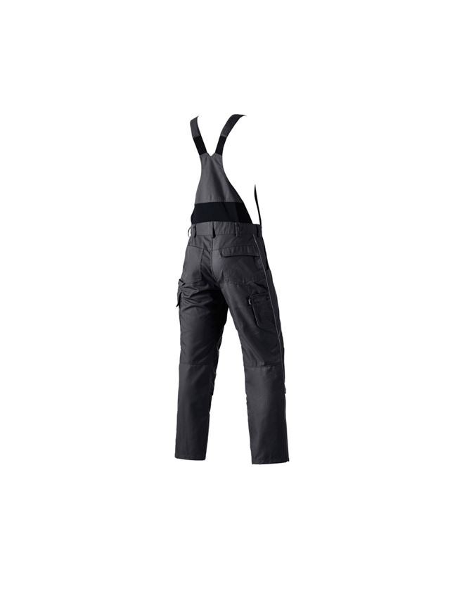 Work Trousers: Bib & brace e.s.prestige + black 3