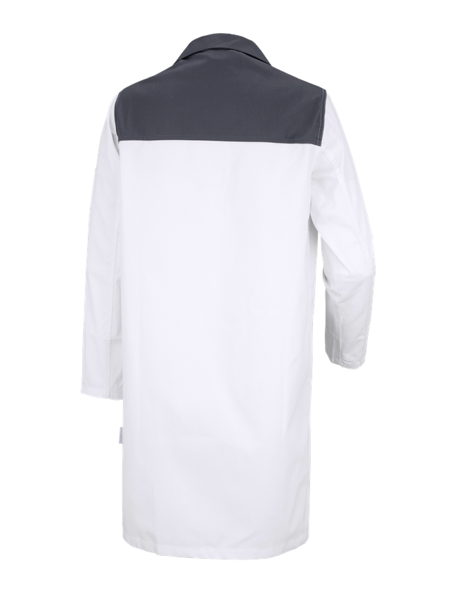 Healthcare Coats | Work Coats: STONEKIT Work Coat Odense + white/grey 1