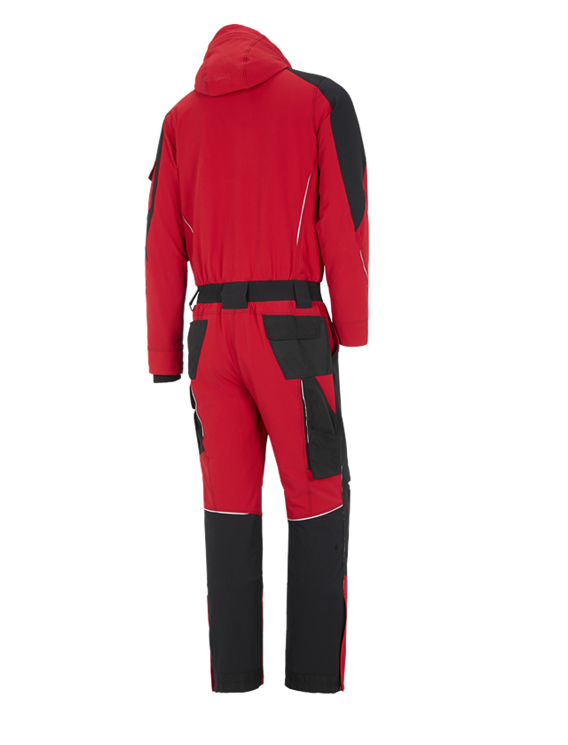 Overalls: Functional overall snow e.s.dynashield + fiery red/black 3