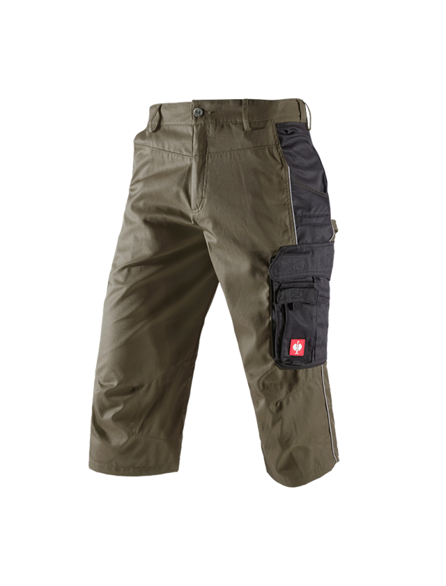 Joiners / Carpenters: e.s.active 3/4 length trousers + olive/black 2
