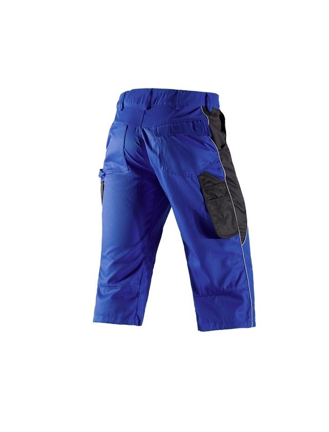 Joiners / Carpenters: e.s.active 3/4 length trousers + royal/black 2