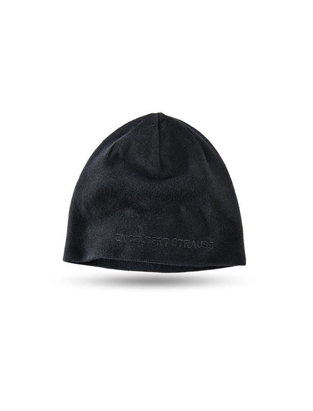 Topics: Fine knit hat e.s.dynashield + black
