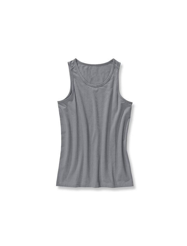 Undertøj | Termotøj: e.s. cotton stretch Tank-shirt + cement