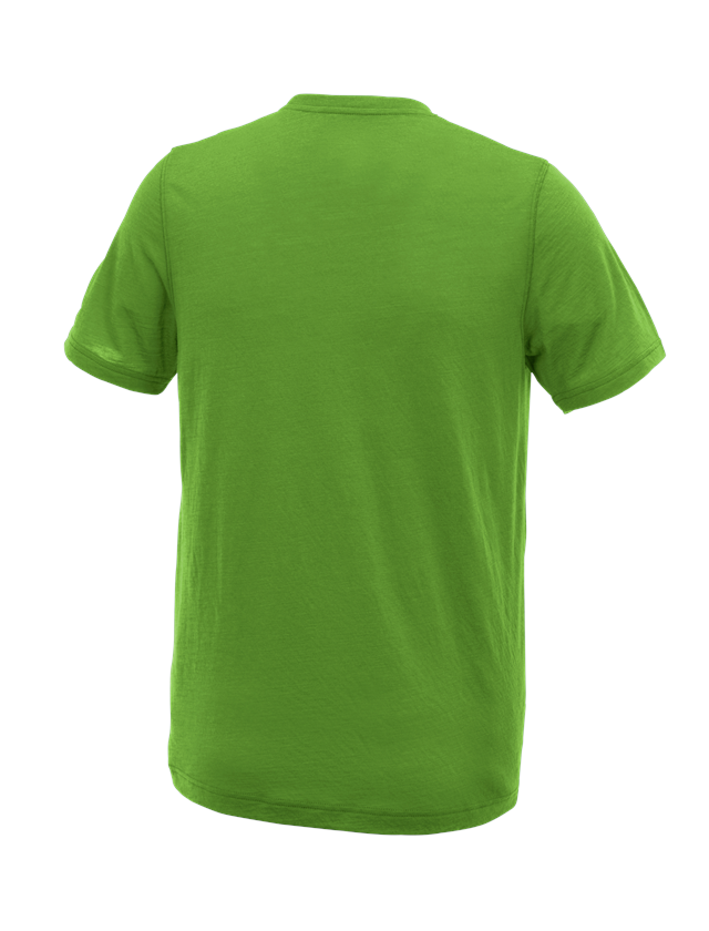 T-Shirts, Pullover & Skjorter: e.s. T-shirt Merino light + havgrøn 3