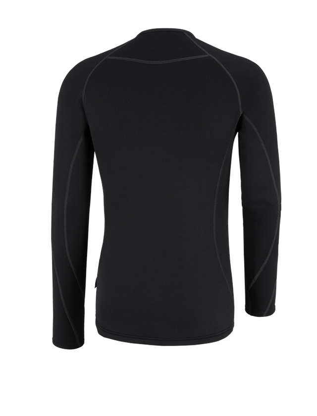 Undertøj | Termotøj: e.s. T-shirt med lange ærmer thermo stretch-x-warm + sort 3