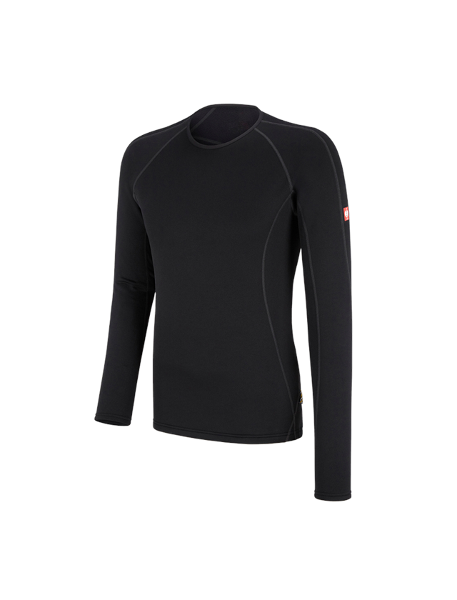Cold: e.s. functional-longsleeve thermo stretch-x-warm + black 2