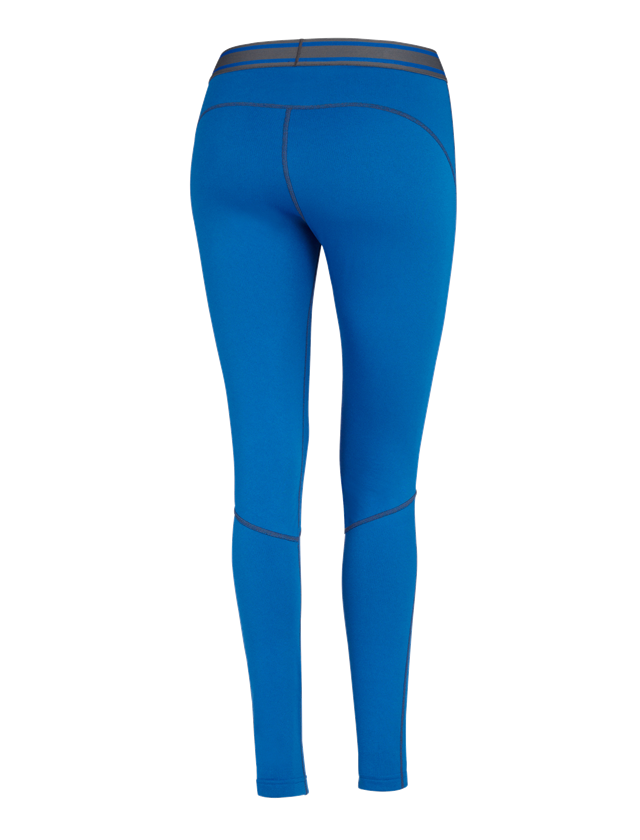 Thermal Underwear: e.s. functional long-pants clima-pro-warm,ladies' + gentianblue 1
