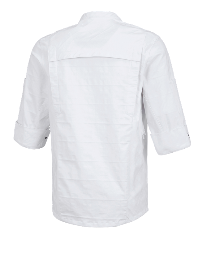 T-Shirts, Pullover & Skjorter: Arbejdsjakke korte ærmer e.s.fusion, herrer + hvid 1