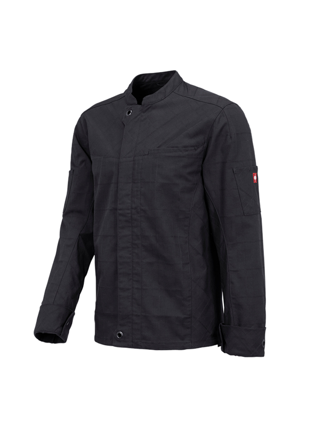 T-Shirts, Pullover & Skjorter: Arbejdsjakke lange ærmer e.s.fusion, herrer + sort