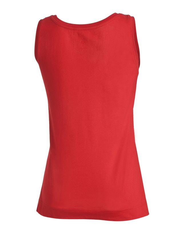 Topics: e.s. Tank top cotton stretch, ladies' + fiery red 2