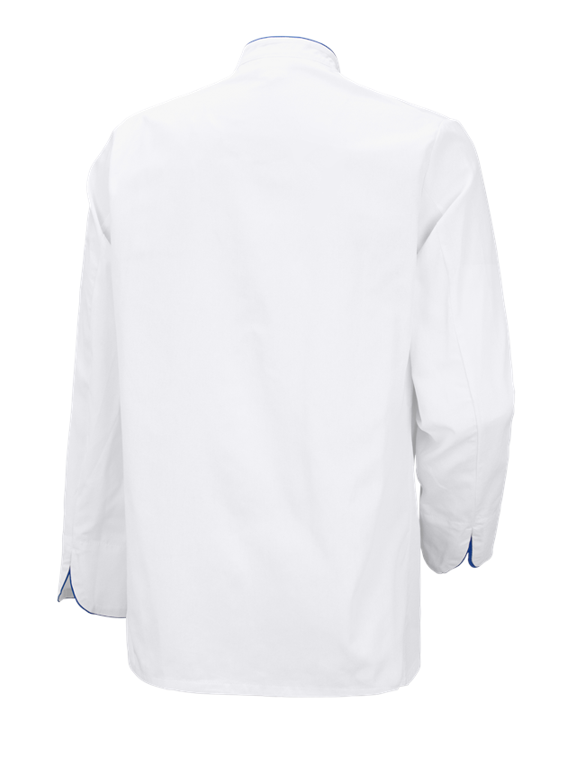 T-Shirts, Pullover & Skjorter: Kokkejakke Image + hvid/blå 1