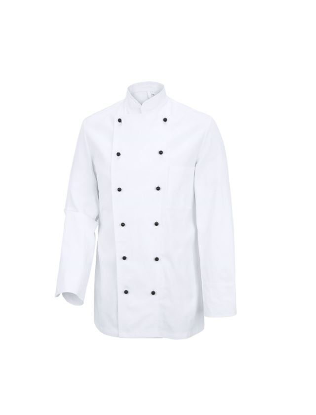 Shirts, Pullover & more: Unisex Chefs Jacket Cordoba + white