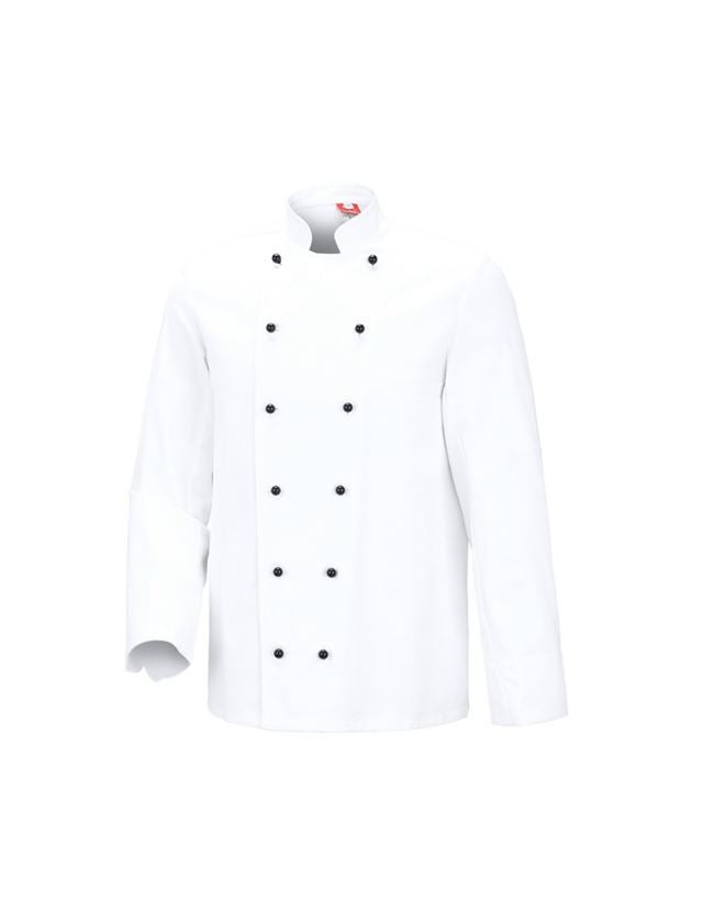 T-Shirts, Pullover & Skjorter: Kokkejakke De Luxe + hvid