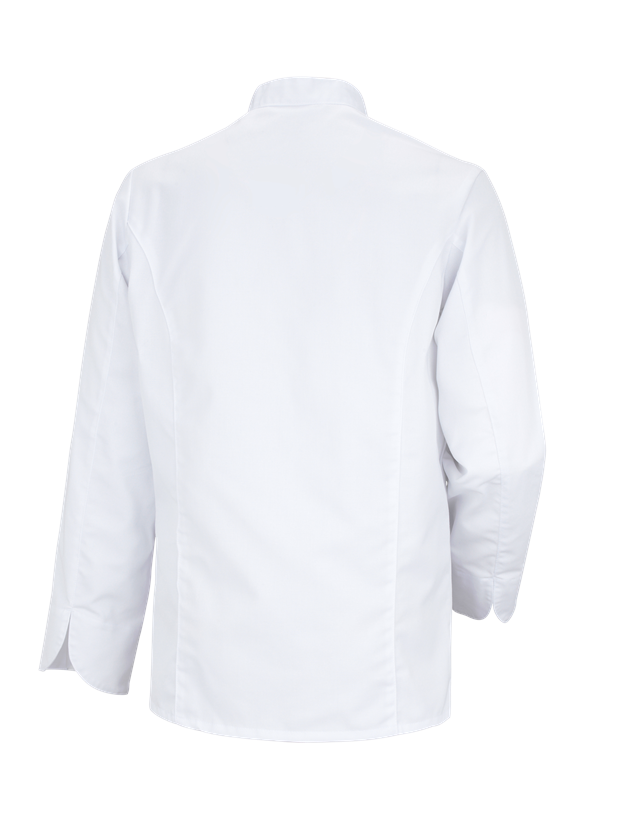 T-Shirts, Pullover & Skjorter: Kokkejakke Le Mans + hvid 1