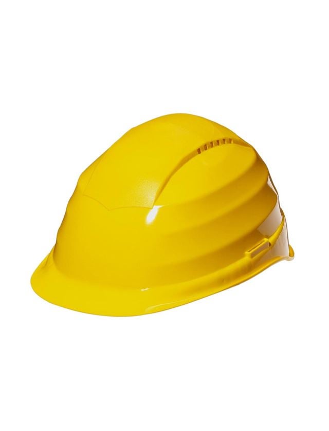 Hard Hats: Safety helmet, 6-point + yellow