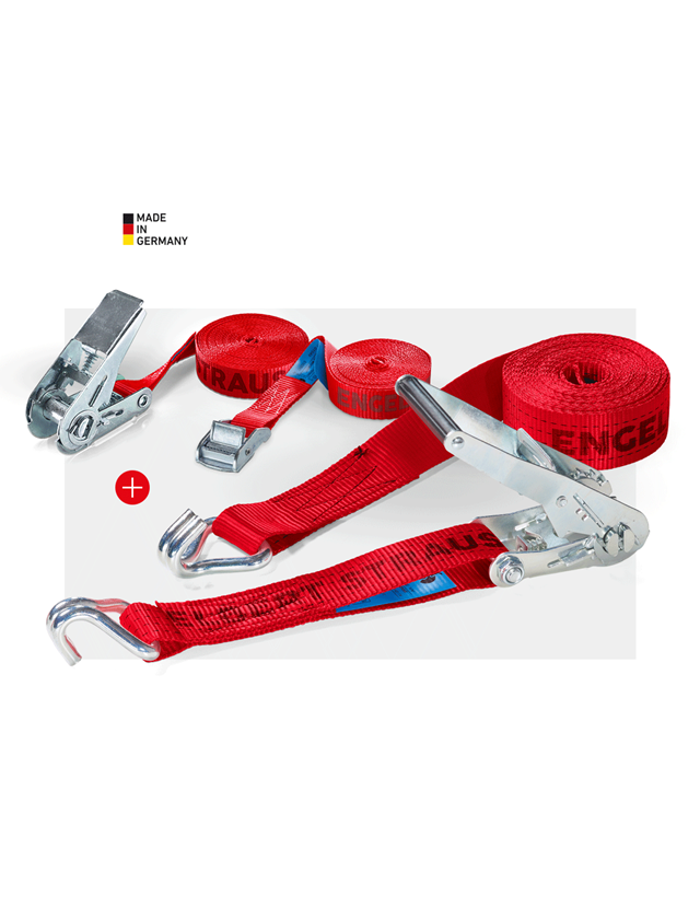 Tension straps: e.s. Load-securing set