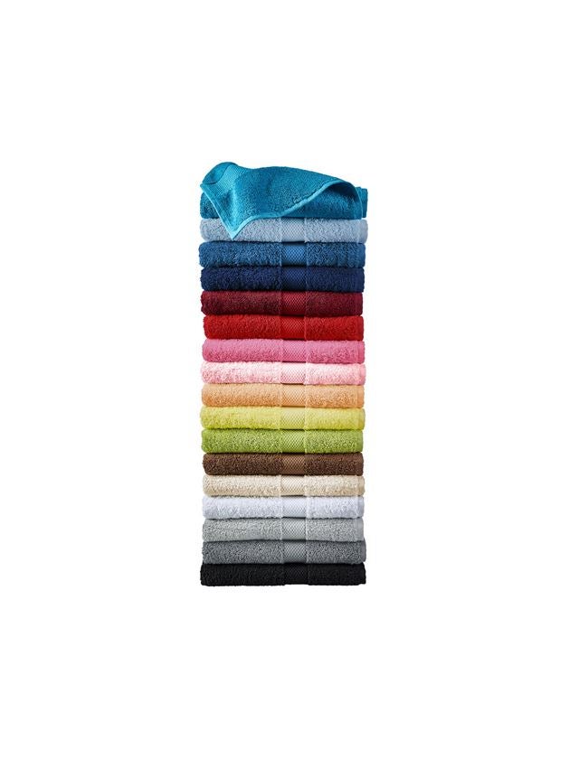 Klude: Gæstehåndklæde Premium pakke med 5 stk. + gul