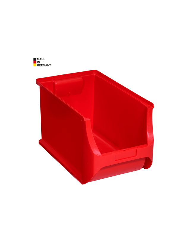 Sortering: Opbevaringskasser 4H 355x205x200mm + rød