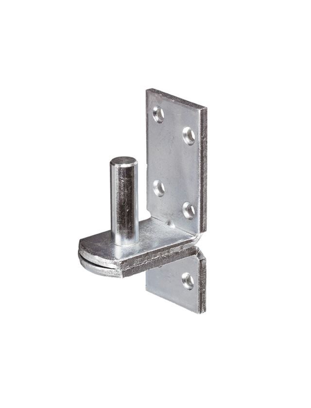 Connection elements: Screw-on hinge pin