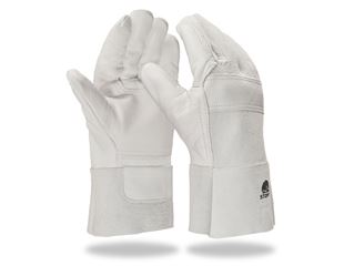 Leather welder’s gloves, reinforced