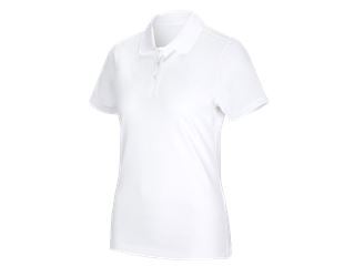 e.s. funktions poloshirt poly cotton, damer