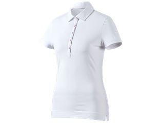 e.s. Polo shirt cotton stretch, ladies'