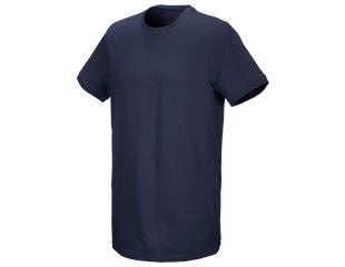 e.s. T-shirt cotton stretch, long fit