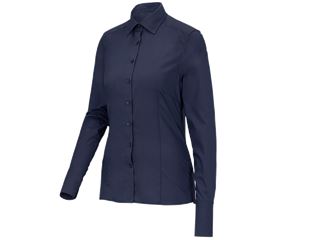 Business blouse e.s.comfort, long sleeved