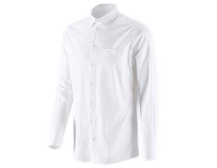 e.s. Business skjorte cotton stretch, regular fit