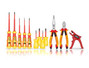 VDE screwdriver and pliers set